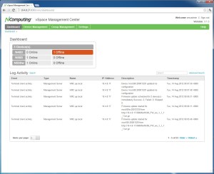 VMC Dashboard Chrome